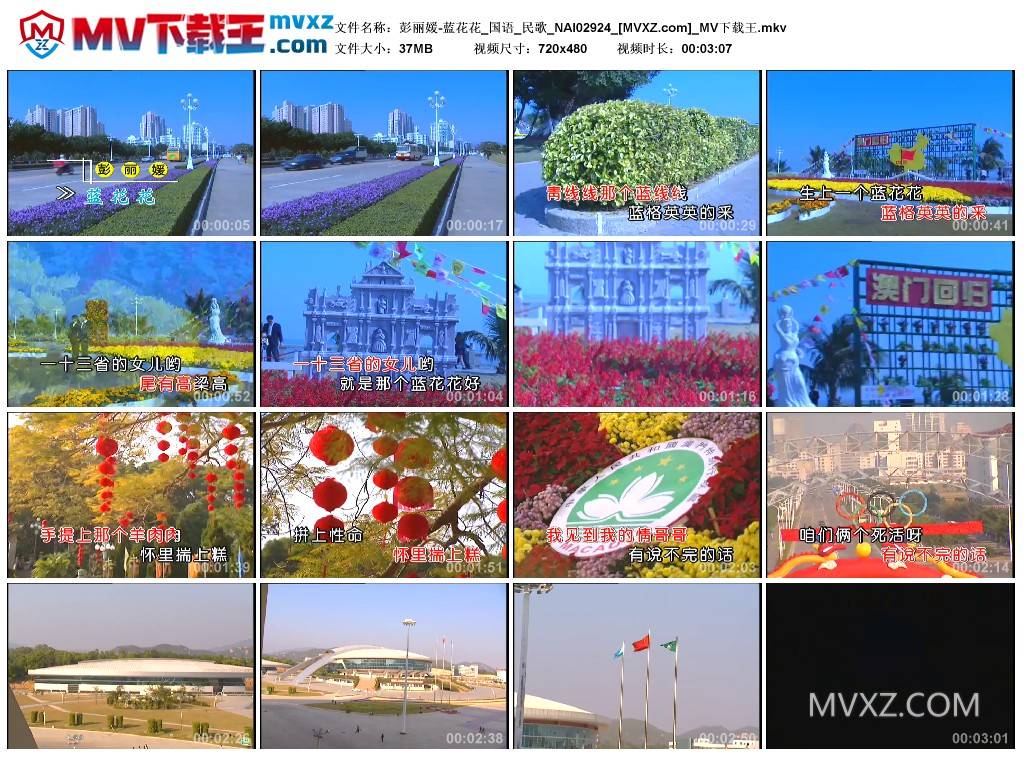 彭丽媛-蓝花花_国语_民歌_NAI02924